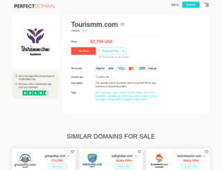 tourismm.com screenshot