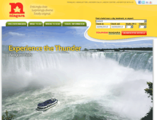 tourismniagara.com screenshot
