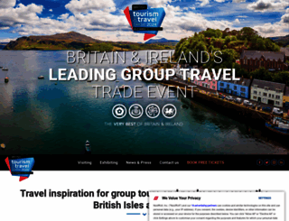 tourismshow.co.uk screenshot