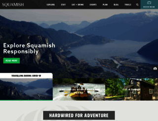 tourismsquamish.com screenshot