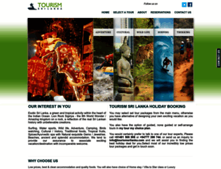 tourismsrilanka.com screenshot