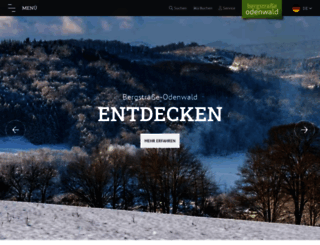 tourismus-odenwald.de screenshot