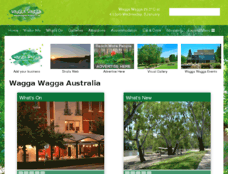 tourismwaggawagga.com.au screenshot