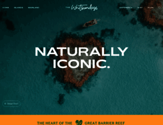 tourismwhitsundays.com.au screenshot