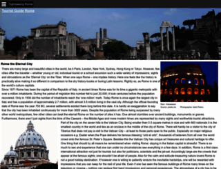 tourist-guide-rome.com screenshot