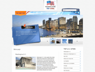 touristguidetousa.com screenshot