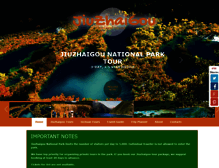 tourjiuzhaigou.com screenshot