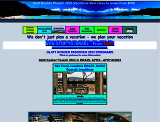 tourkosher.com screenshot