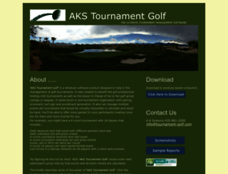 tournament-golf.com screenshot