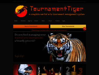 tournamenttiger.com screenshot
