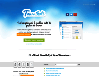 tournikoti.com screenshot