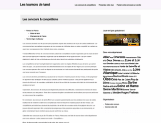 tournoidetarot.com screenshot