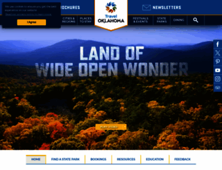 touroklahoma.com screenshot