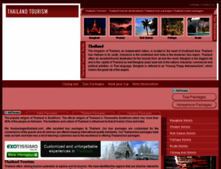 tourpackagesthailand.com screenshot