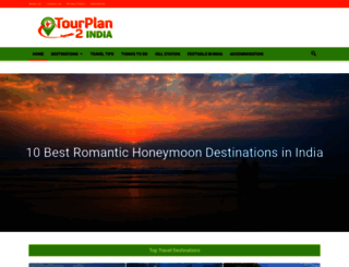 tourplan2india.com screenshot