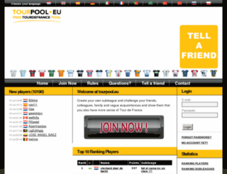 tourpool.eu screenshot