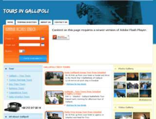toursingallipoli.com screenshot