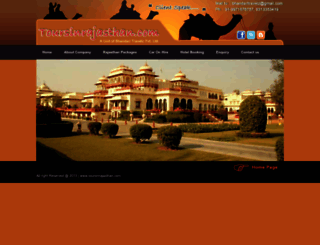 toursinrajasthan.com screenshot