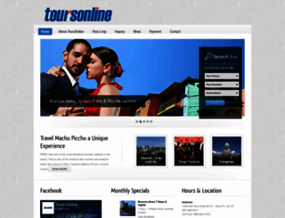 toursonline.info screenshot