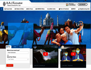 toursoperatorindia.com screenshot