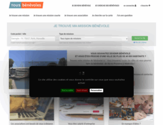 tousbenevoles.org screenshot