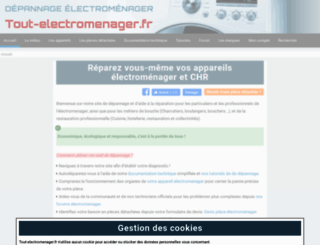 tout-electromenager.fr screenshot