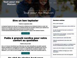 tout-pour-ma-maison.com screenshot