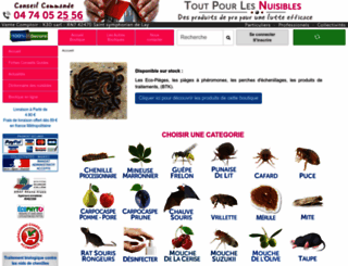 toutpourlesnuisibles.com screenshot