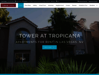 towerattropicana.com screenshot