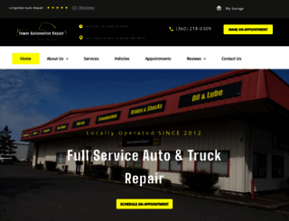 towerautorepair.net screenshot