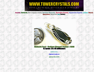 towercrystals.com screenshot