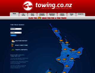 towing.co.nz screenshot