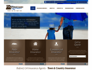 townandcountryagency.com screenshot