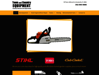 townandcountryequipment.com screenshot