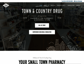 townandcountryodessa.com screenshot