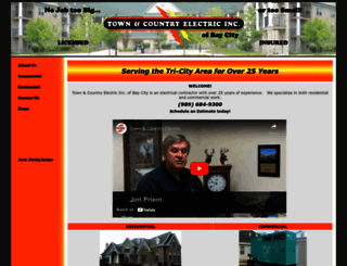 towncountryelectricinc.com screenshot