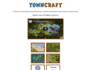 towncraftgame.com screenshot