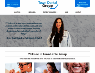 towndentalgroup.com screenshot
