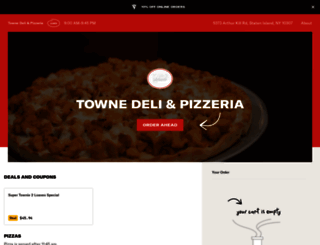 townedelipizza.com screenshot