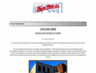 townemotorcar.com screenshot
