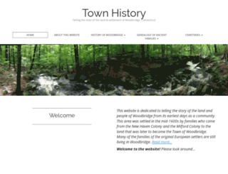 townhistory.org screenshot