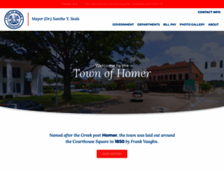 townofhomer.com screenshot