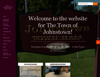 townofjohnstown.org screenshot
