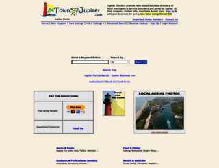 townofjupiter.com screenshot