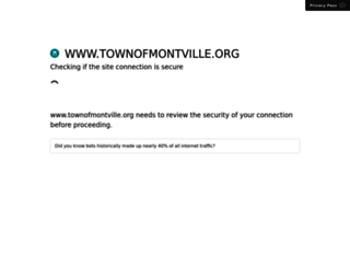 townofmontville.org screenshot