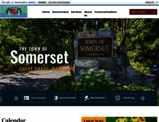 townofsomerset.com screenshot