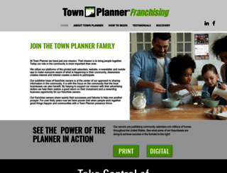 townplannerfranchising.com screenshot