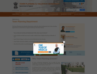 townplanning.gujarat.gov.in screenshot