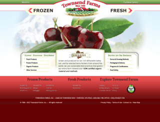 townsendfarms.com screenshot
