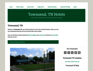 townsendtnhotels.com screenshot